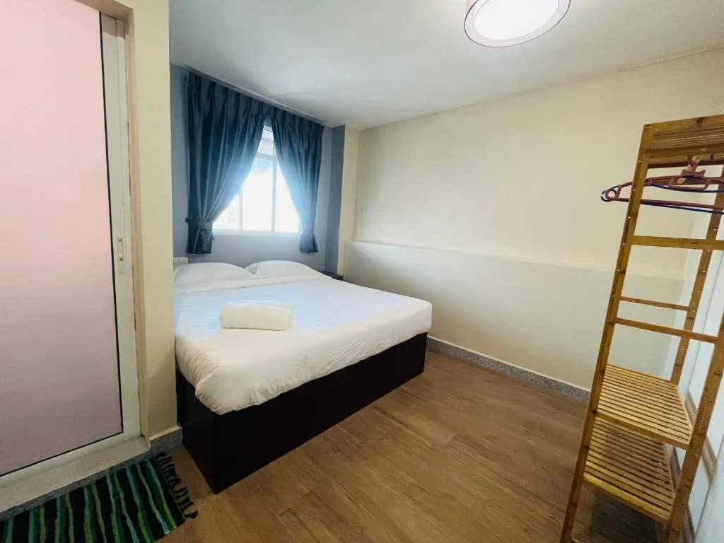 Bed in SemRock Hotel