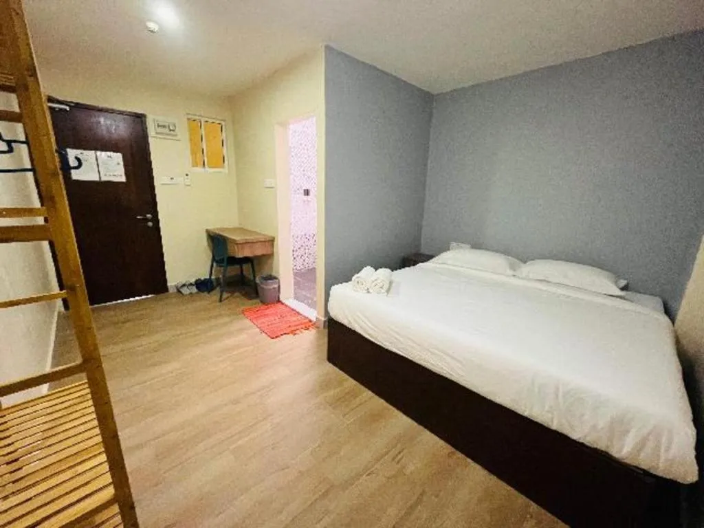 Bed in SemRock Hotel