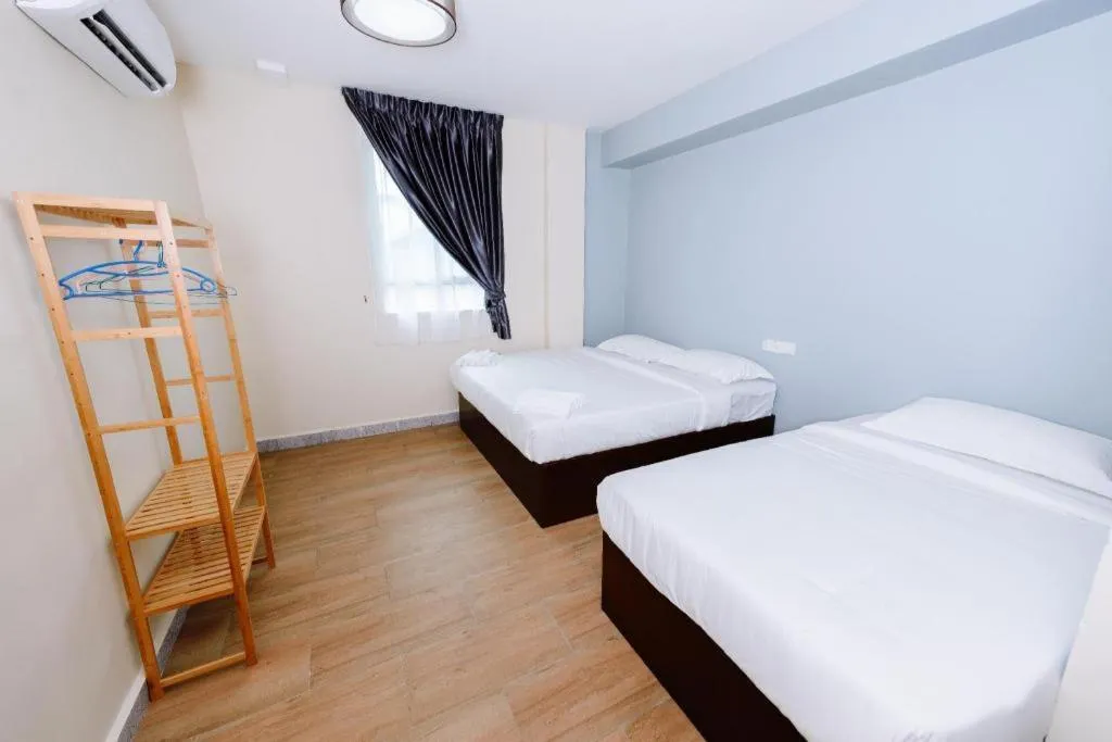 Bed in SemRock Hotel