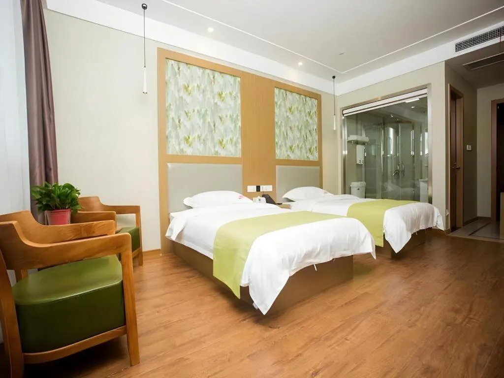 Bed in Shell Changzhou Yangrong City Hotel