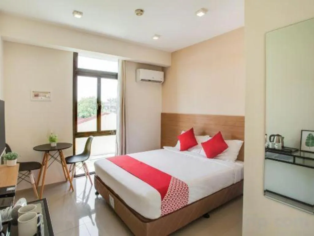 Bed in OYO 553 Truong Giang Hotel