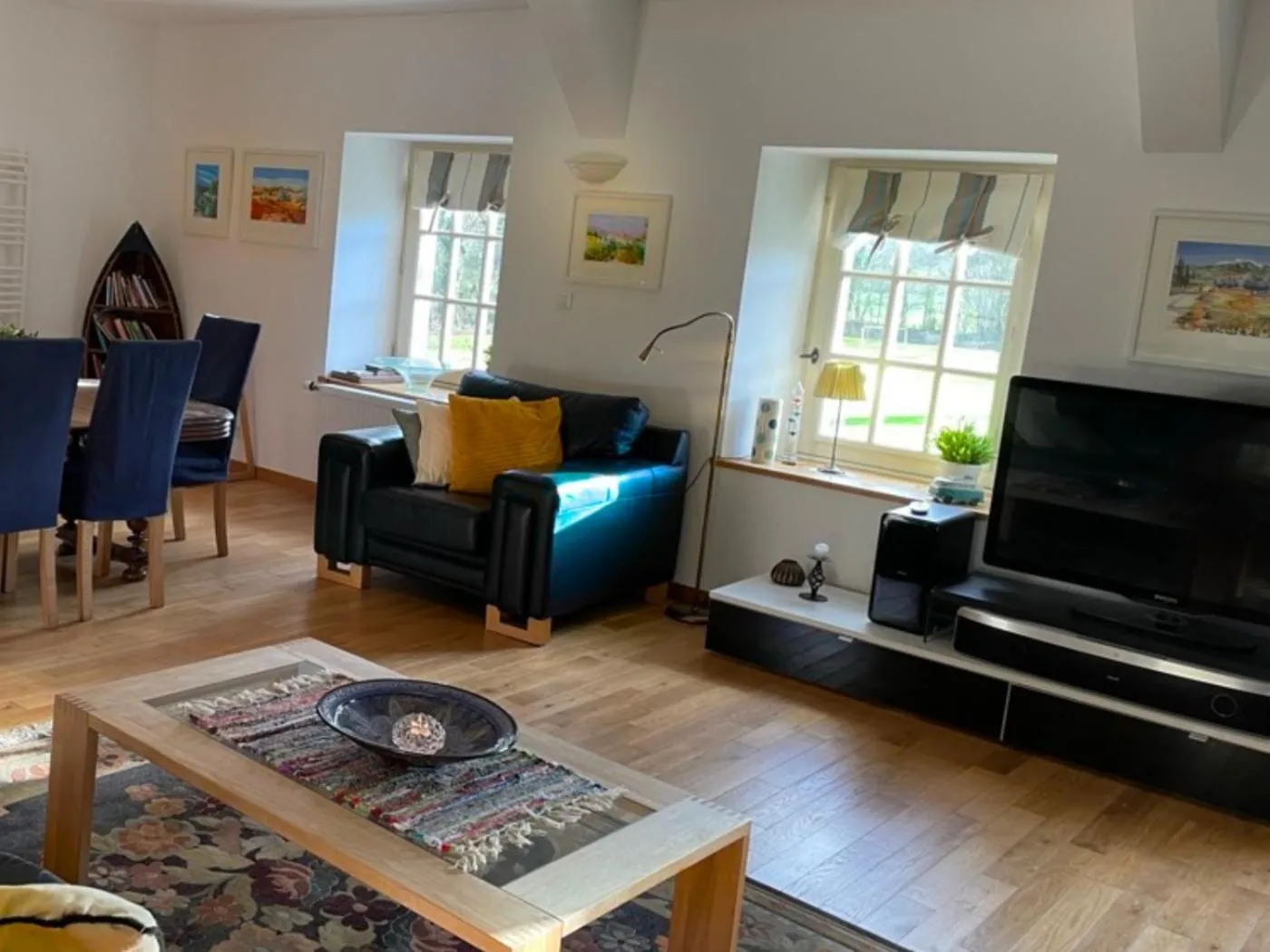 Living room in La Lande