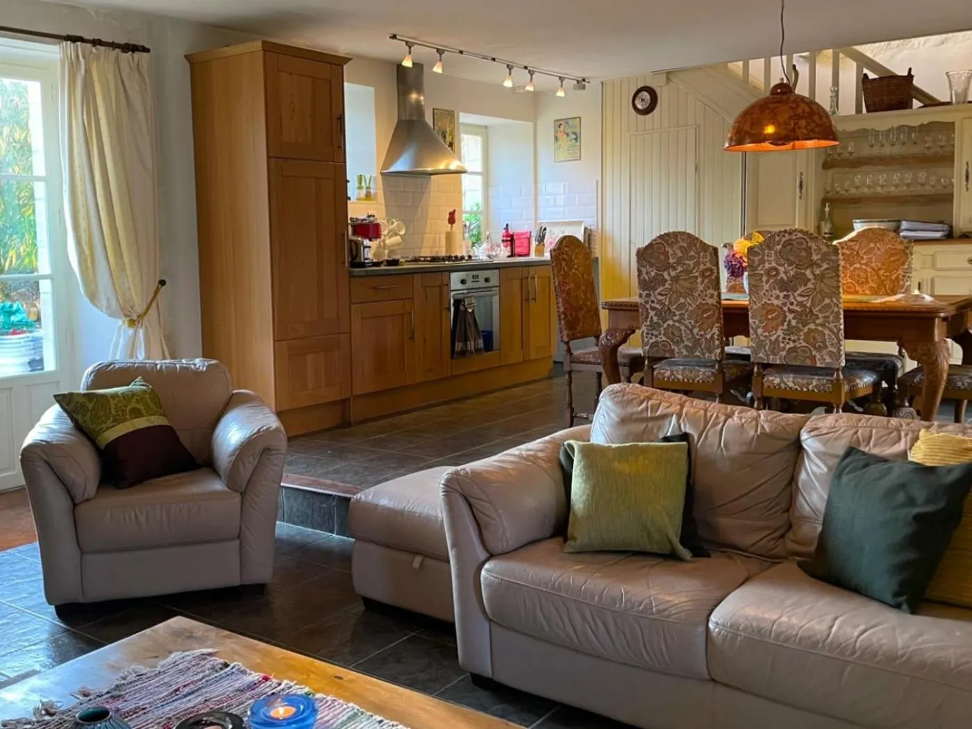Living room in La Lande