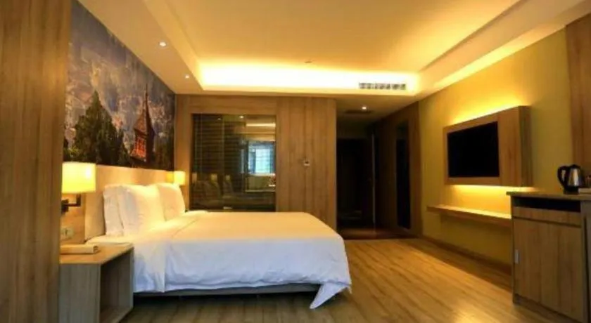 Bed in Atour Hotel Xi'an High Tech Dazhai Road