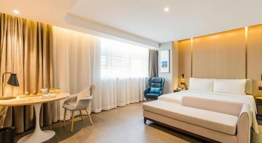 Bed in Atour Hotel Xi'an High Tech Dazhai Road