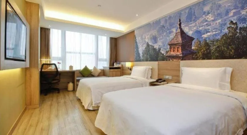 Bed in Atour Hotel Xi'an High Tech Dazhai Road