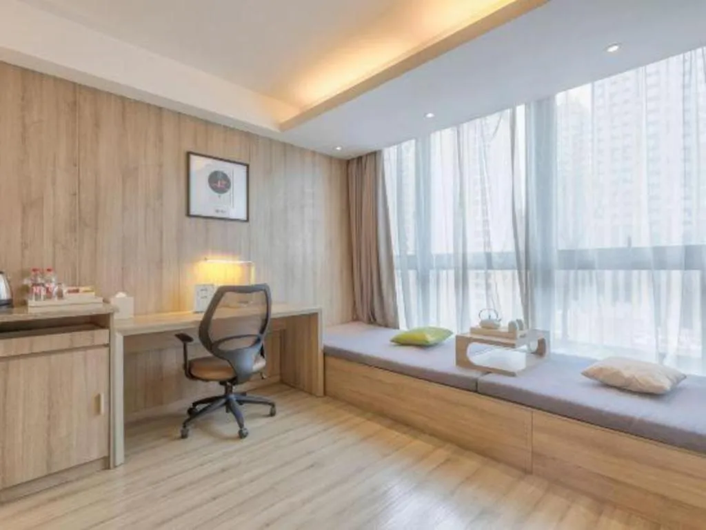 Bed in Atour Hotel Xi'an High Tech Dazhai Road