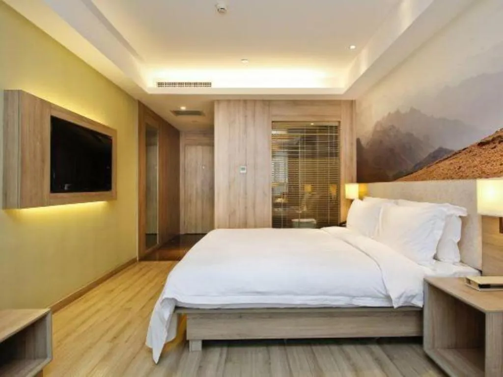 Bed in Atour Hotel Xi'an High Tech Dazhai Road