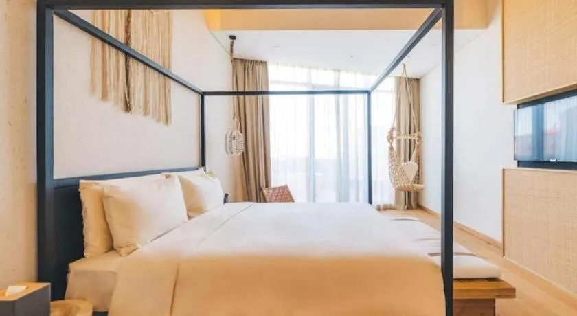 Bed in Atour Hotel Xi'an High Tech Dazhai Road