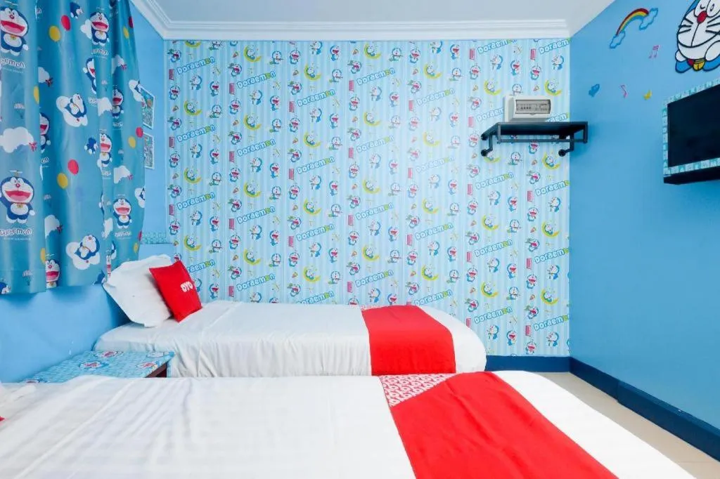 Bed in OYO 89958 Hotel Umimas