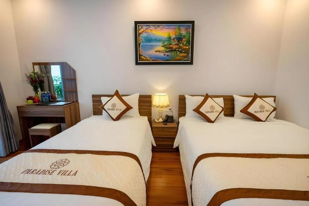 Bed in Hoi An Paradise Villa