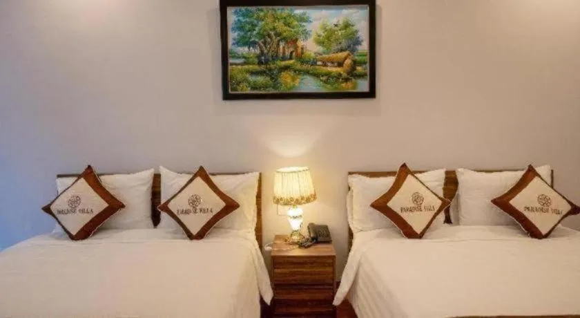 Bed in Hoi An Paradise Villa