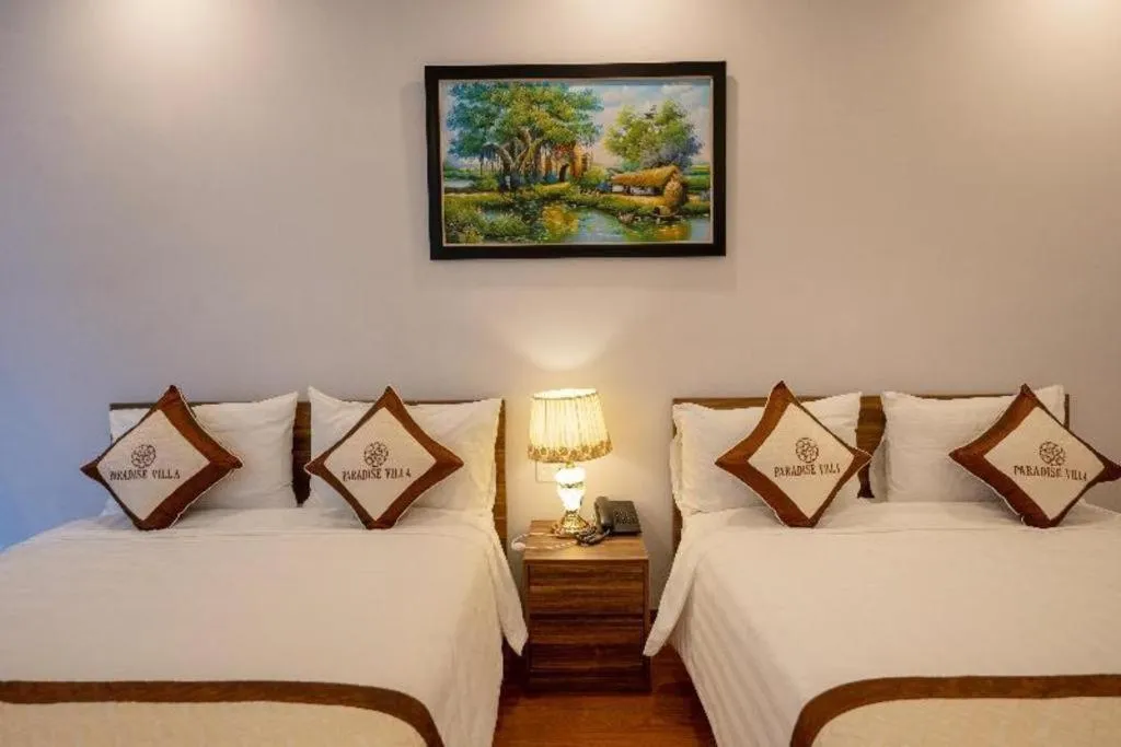 Bed in Hoi An Paradise Villa