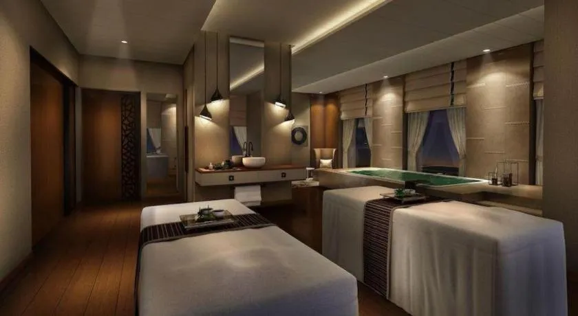 Bed in Hui Feng Wan Yun Hotel Hefei