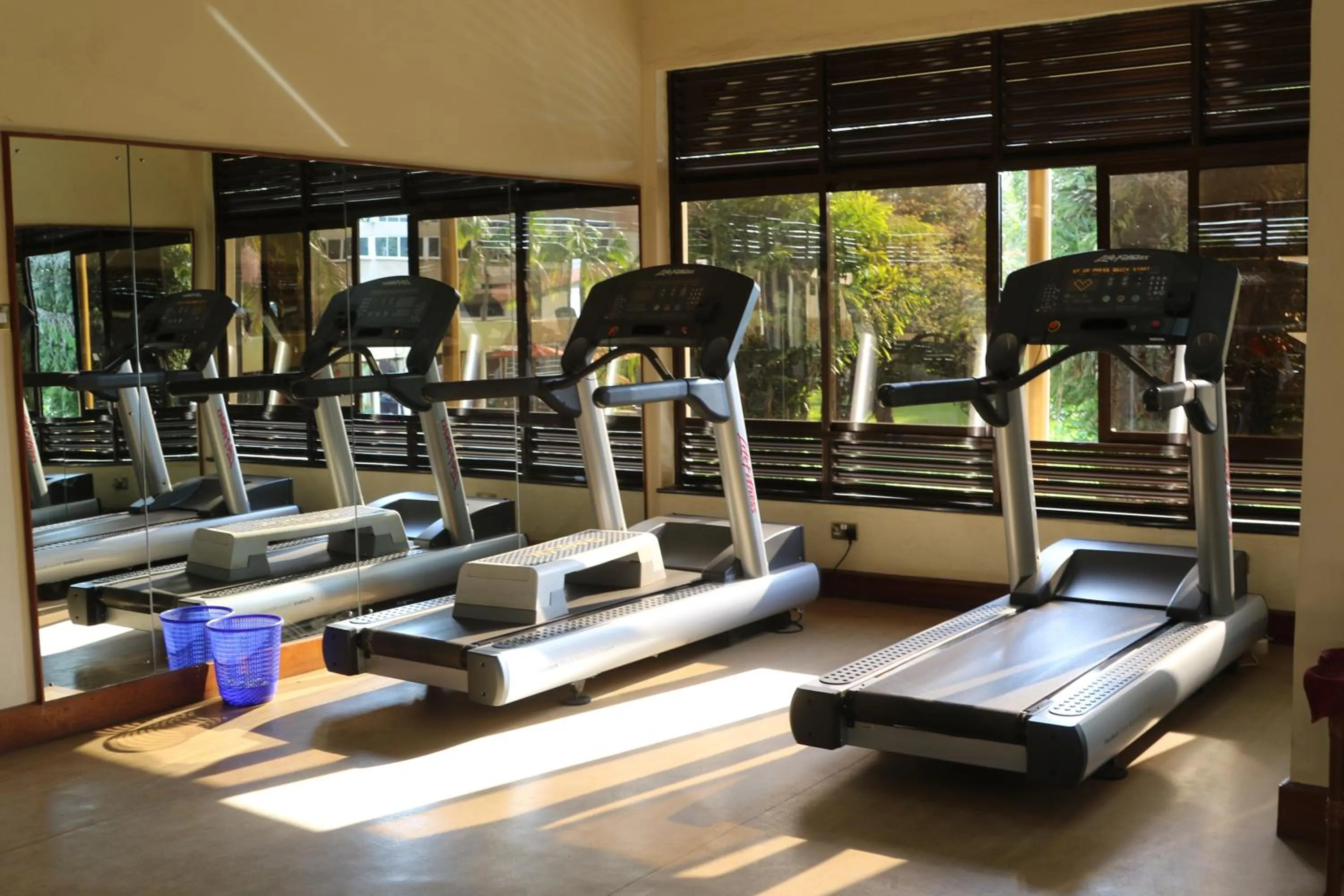 Fitness centre/facilities in Utalii Hotel