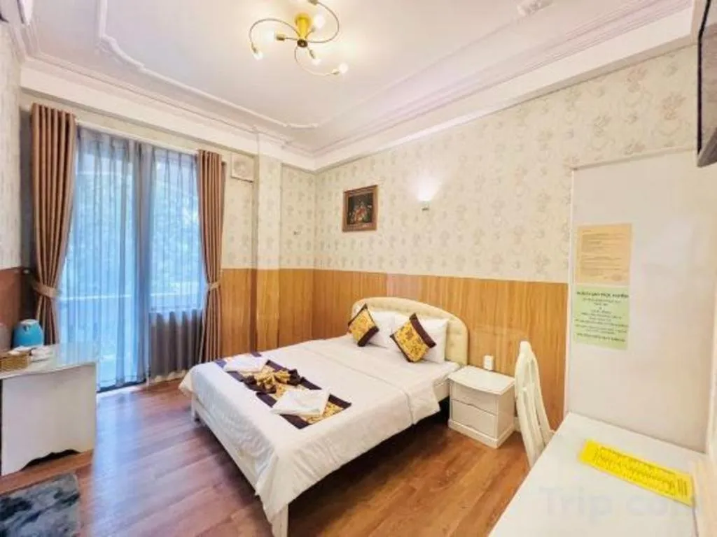 Bed in Truc Huyen Hotel