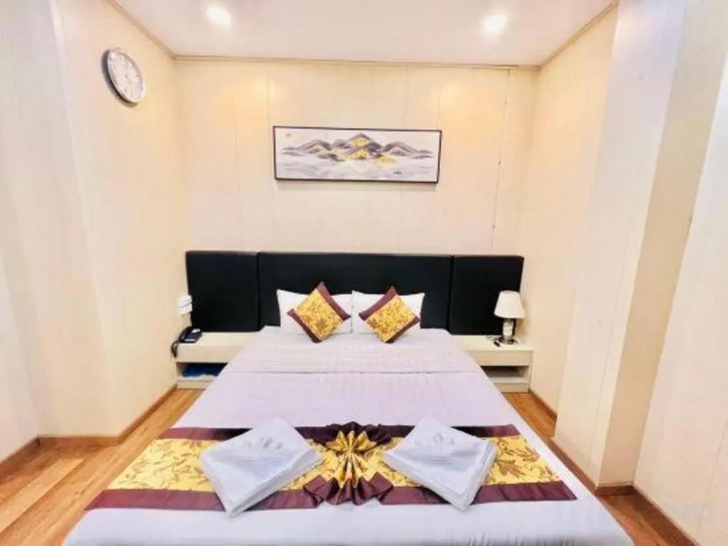 Bed in Truc Huyen Hotel