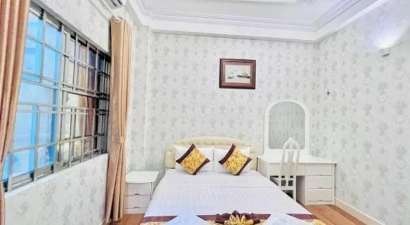 Bed in Truc Huyen Hotel