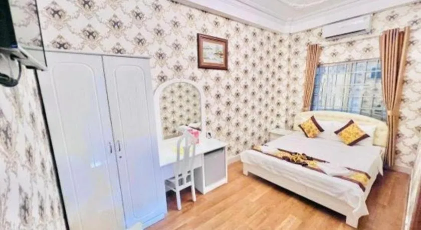 Bed in Truc Huyen Hotel