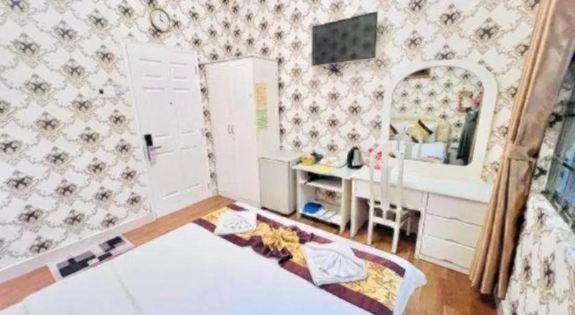 Bed in Truc Huyen Hotel