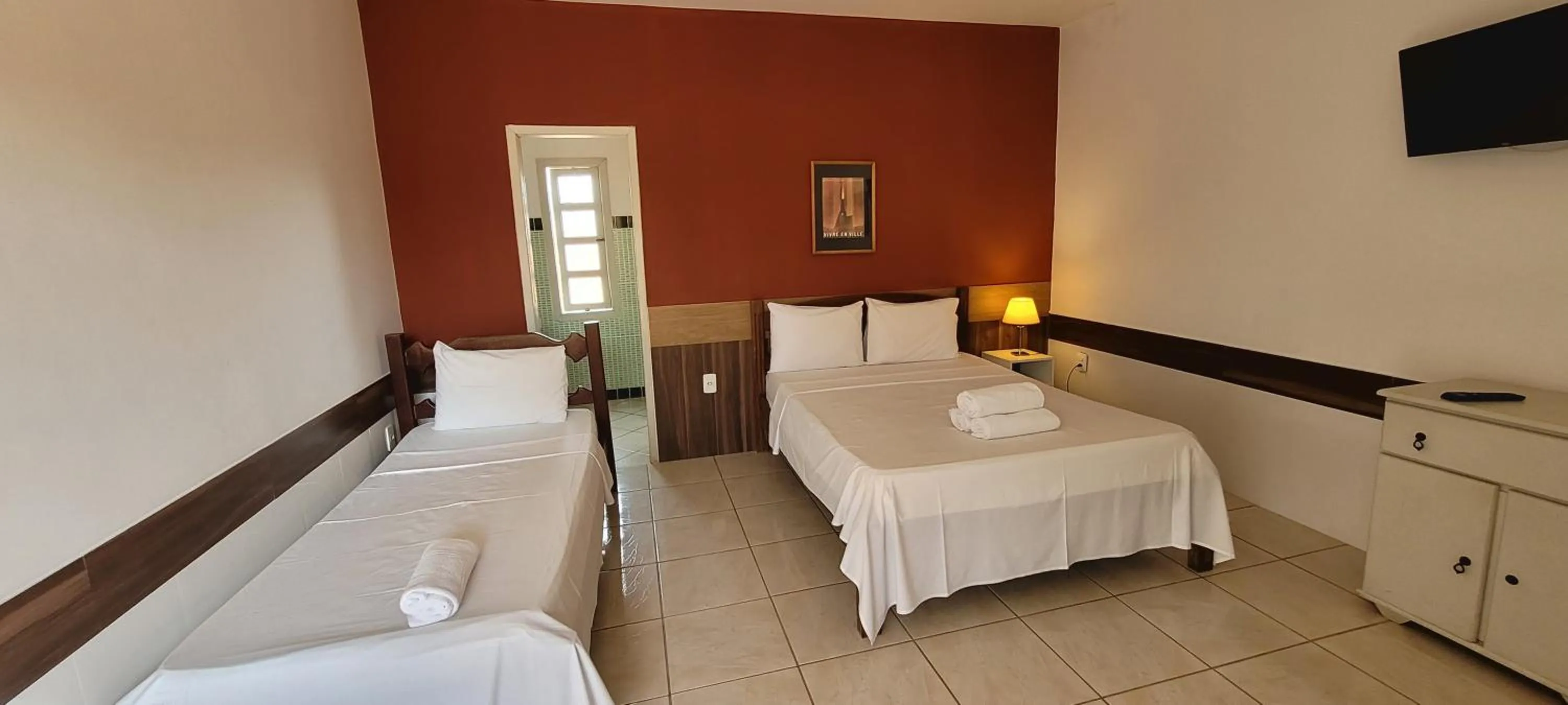 Bed in Pousada Estalagem Da Serra