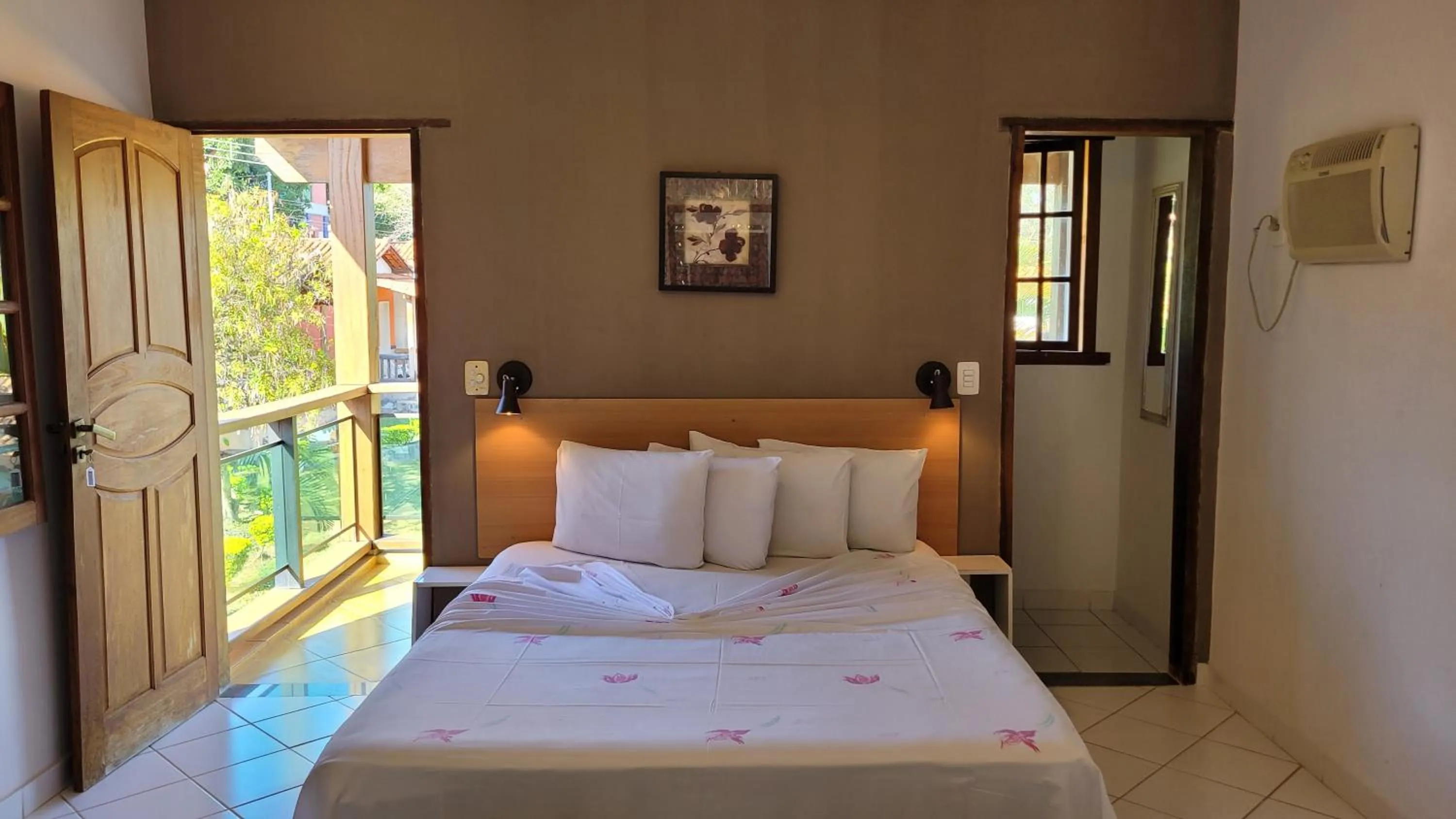 Bed in Pousada Estalagem Da Serra