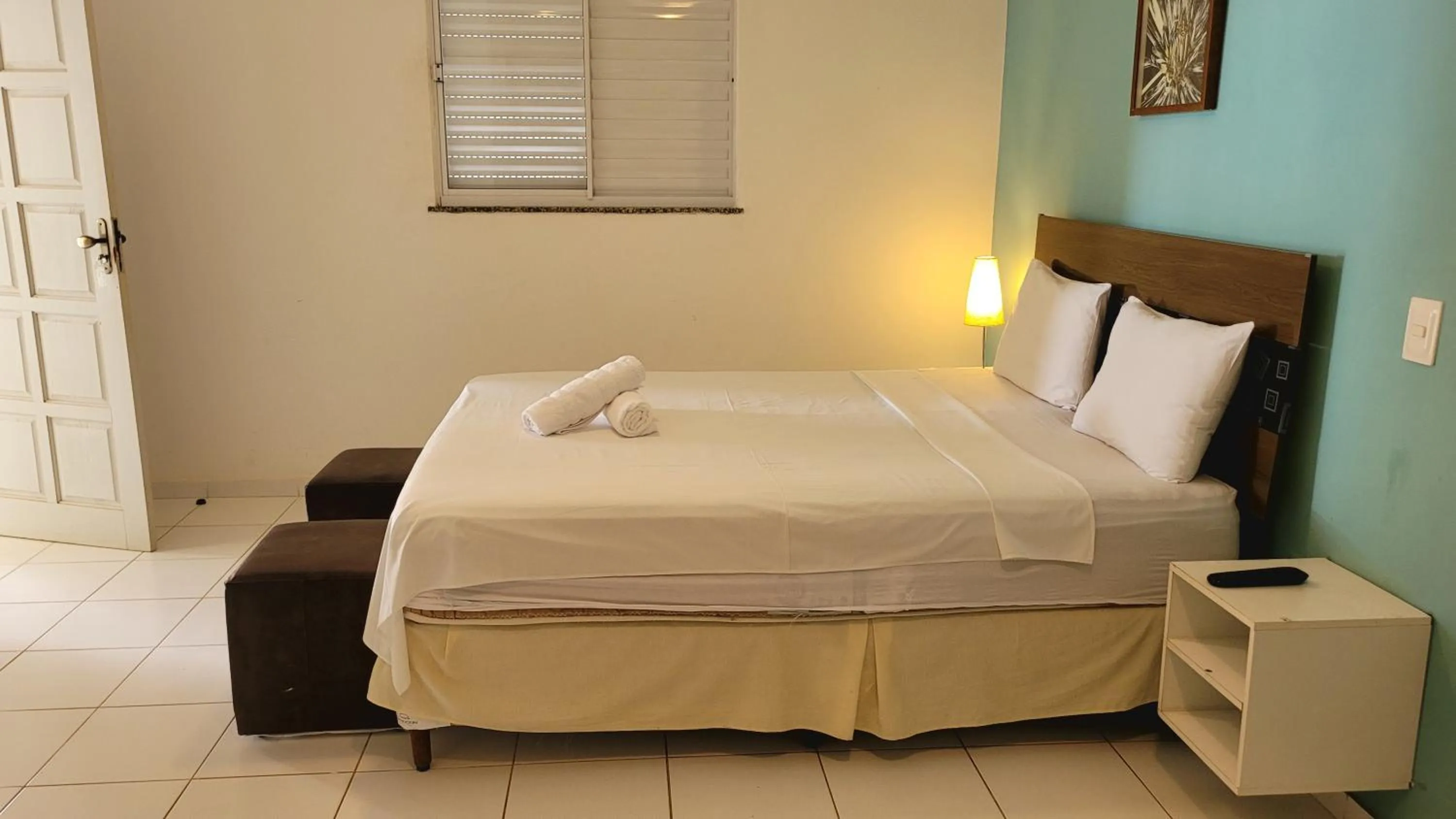 Bed in Pousada Estalagem Da Serra