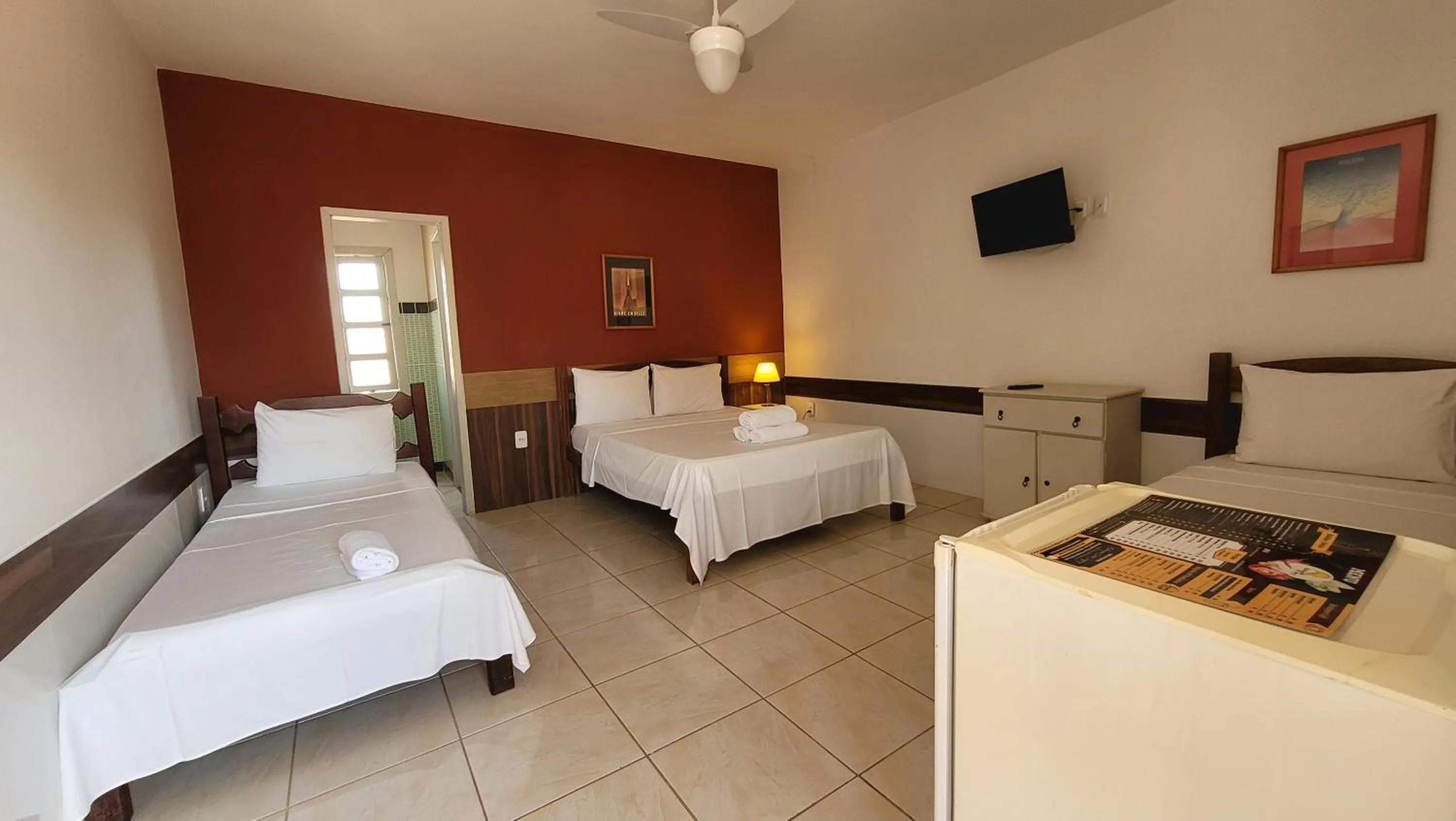 Bed in Pousada Estalagem Da Serra