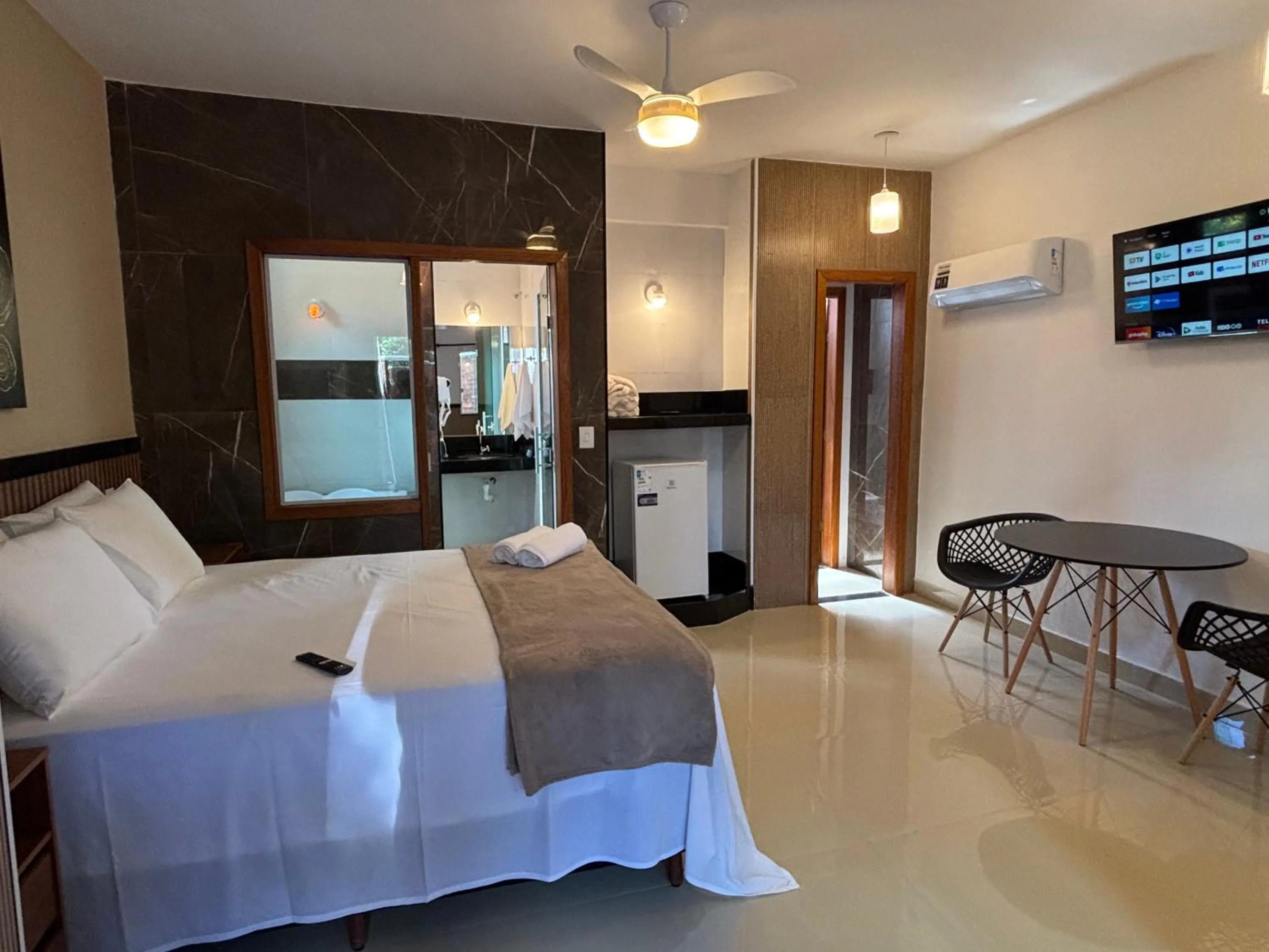 Bed in Pousada Estalagem Da Serra