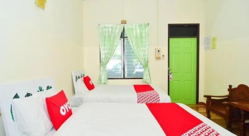 Bed in OYO 499 Pattaraporn Hotel