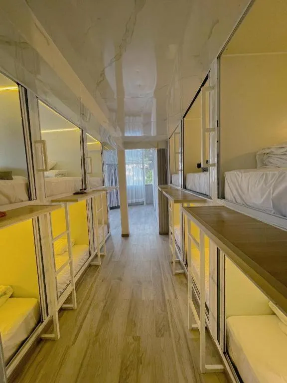 Bed in Heavenchy Hotel