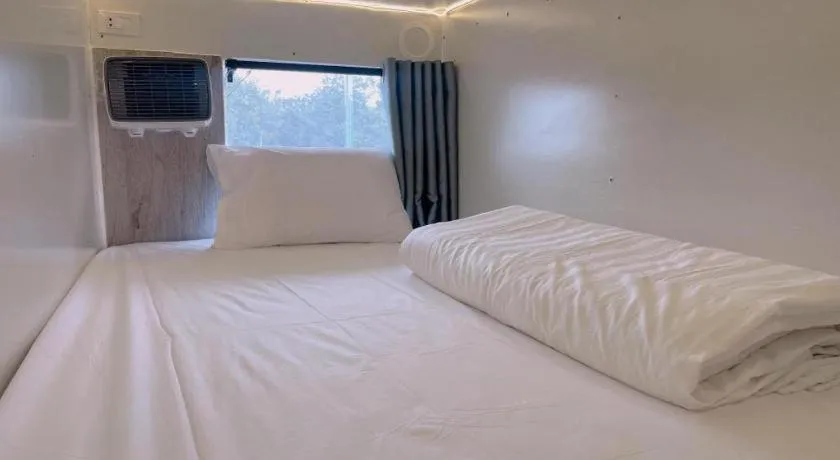 Bed in Heavenchy Hotel