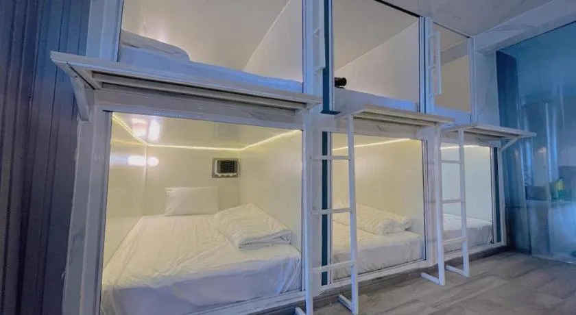 Bed in Heavenchy Hotel