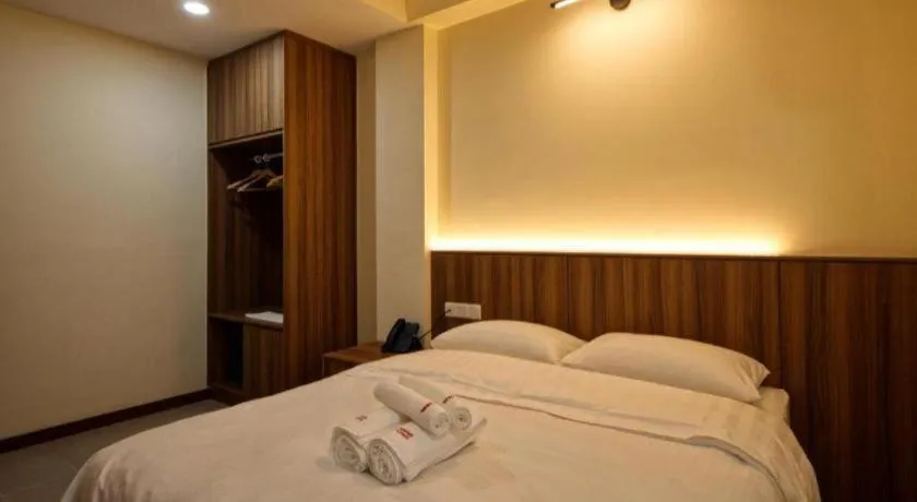 Bed in Weiss Hotels Kepong Baru