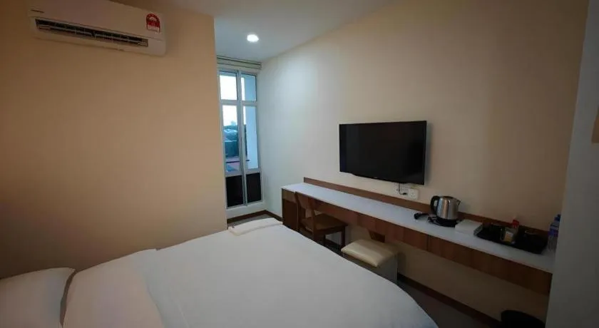 Bed in Weiss Hotels Kepong Baru