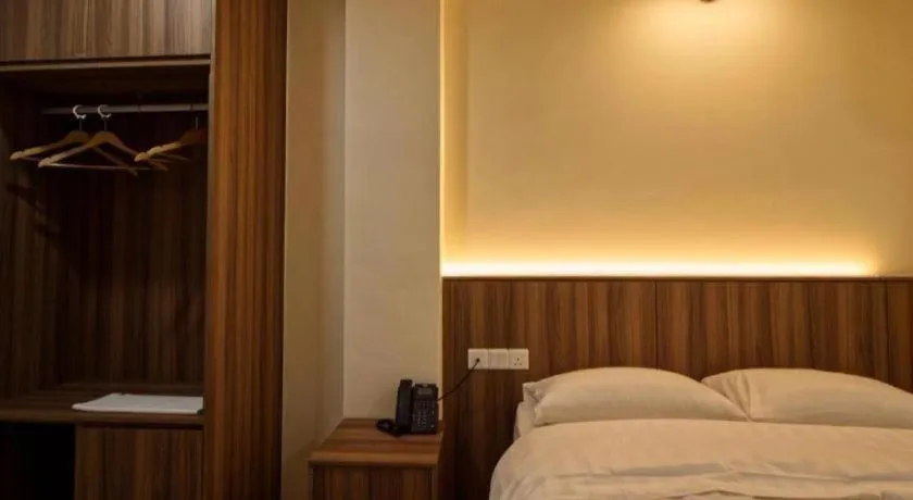 Bed in Weiss Hotels Kepong Baru