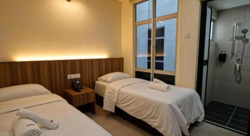 Bed in Weiss Hotels Kepong Baru