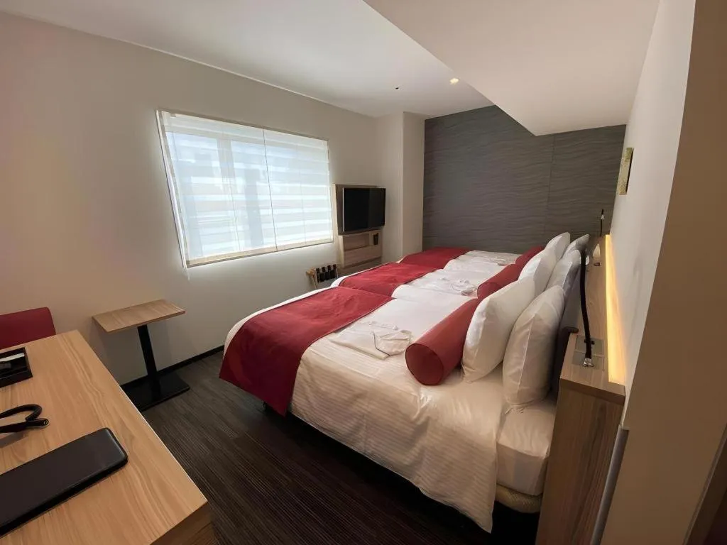 Bed in KEIKYU EX INN Hamamatsucho Daimon-Station (Tokyo)