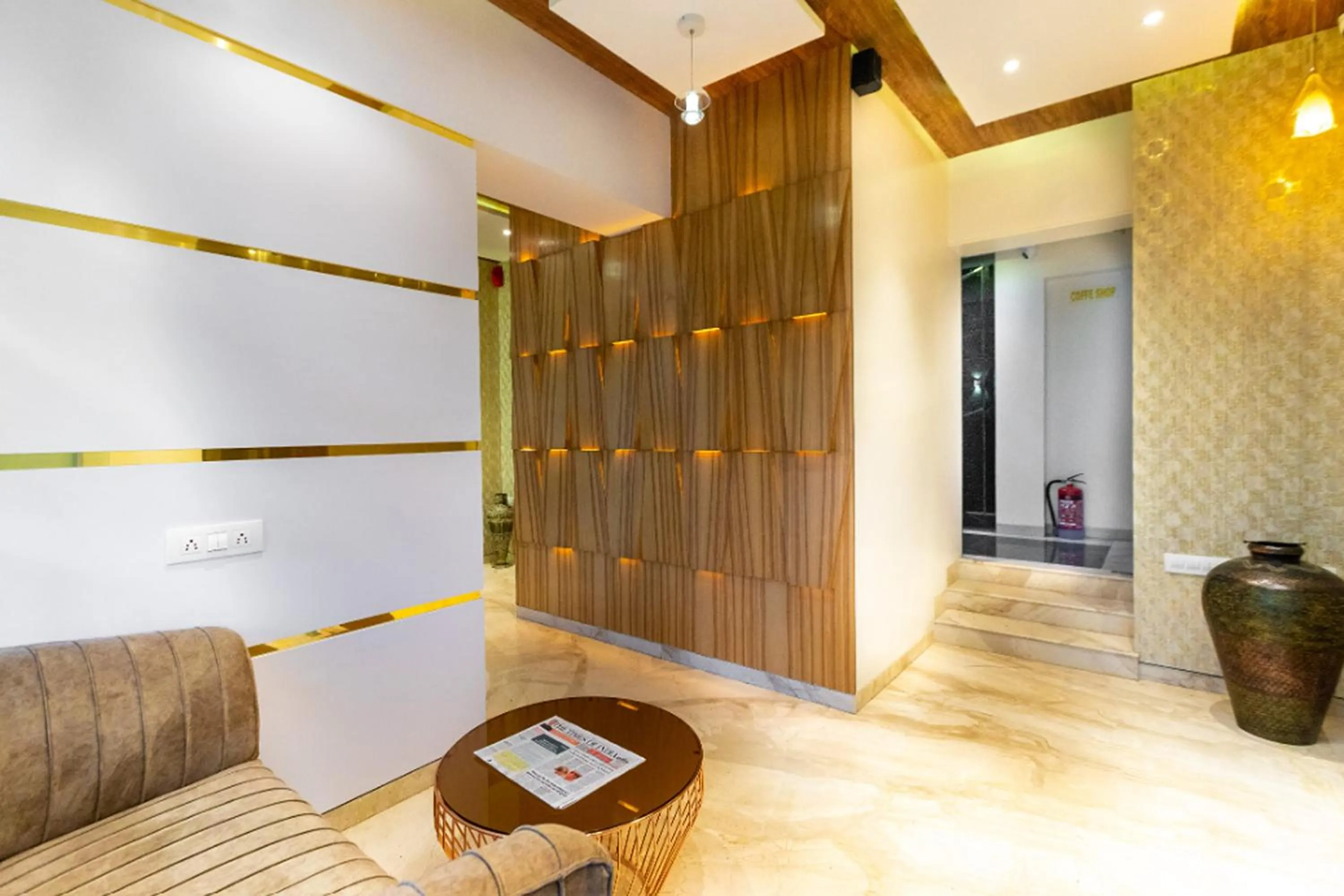 Seating area in Hotel Pacific Residency