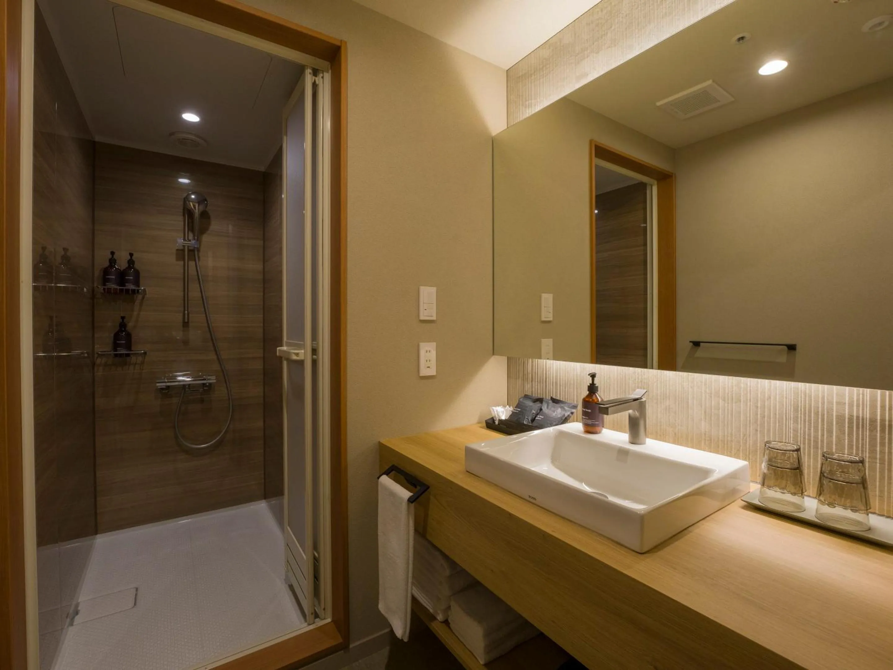 Shower in Rakuten STAY VILLA Hakone Togendai