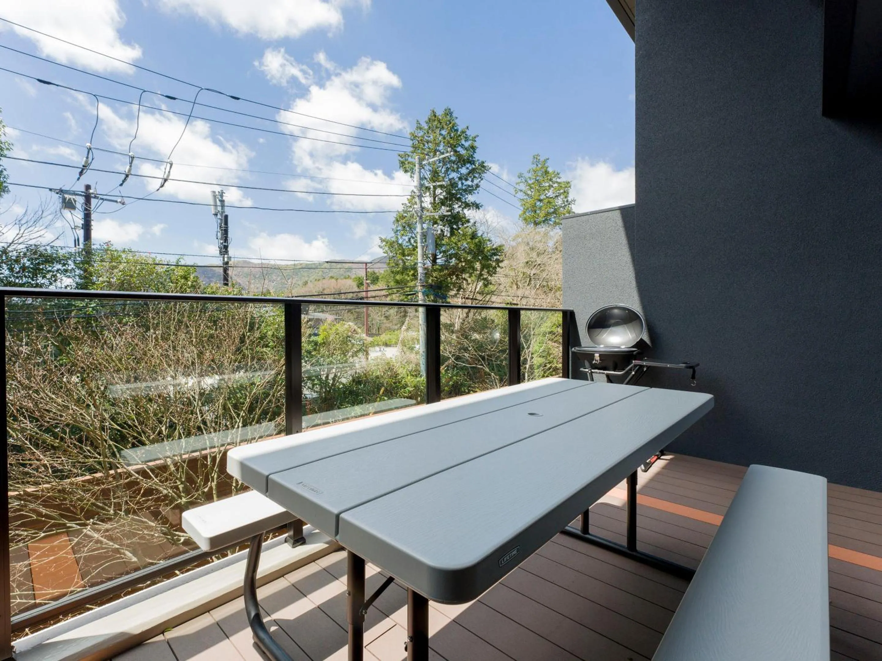 Balcony/Terrace in Rakuten STAY VILLA Hakone Togendai