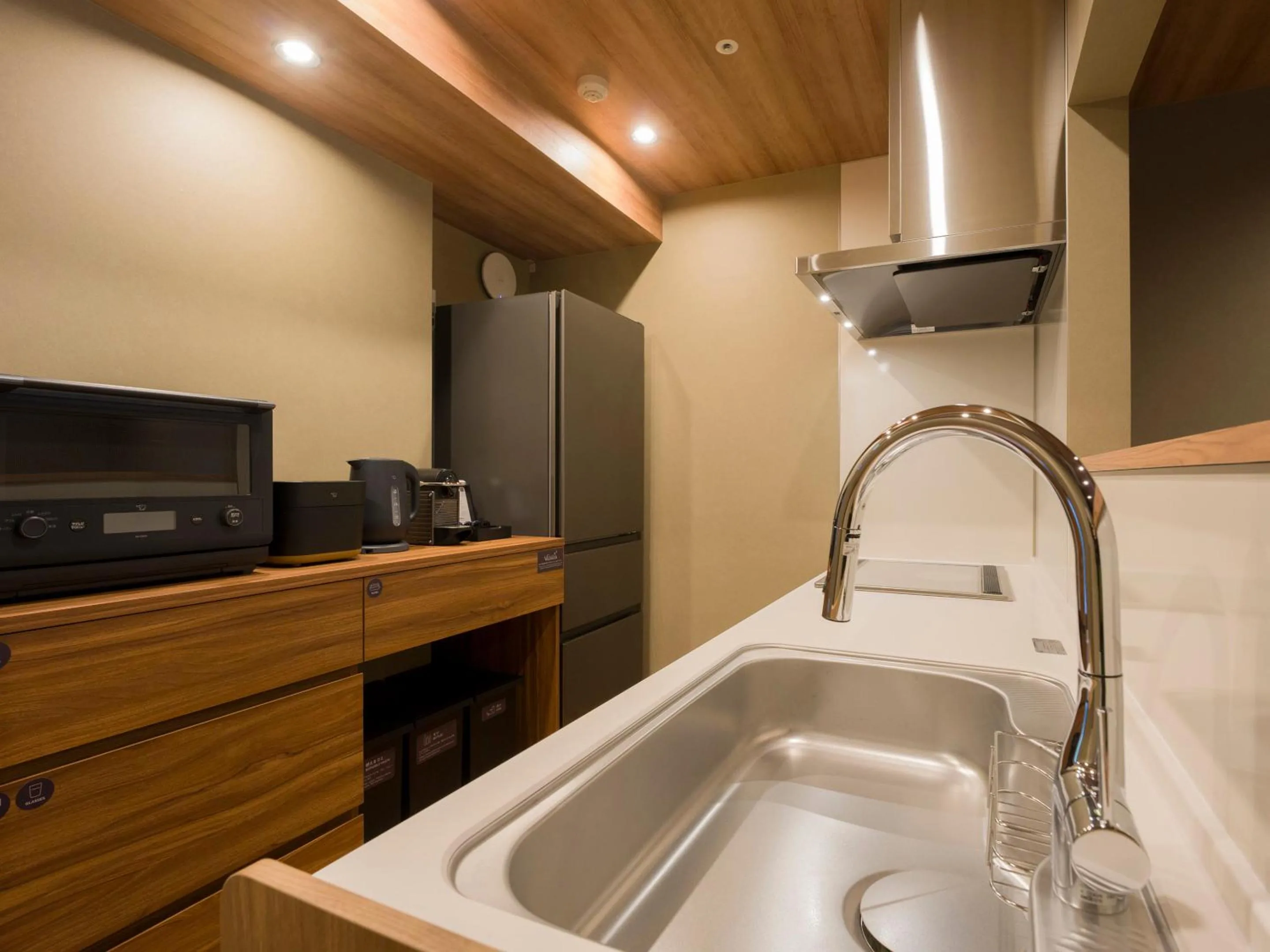 Kitchen or kitchenette in Rakuten STAY VILLA Hakone Togendai