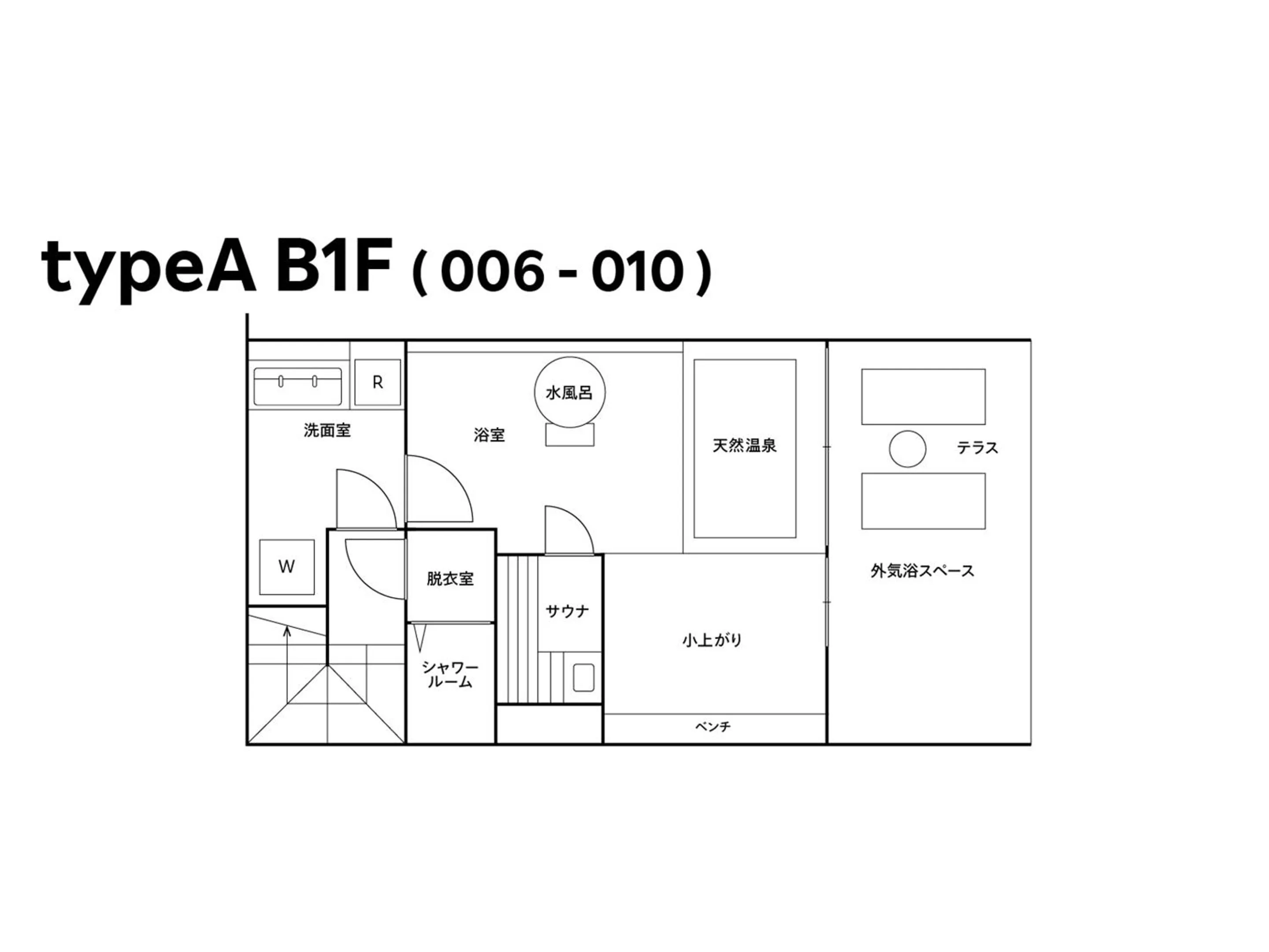Floor plan in Rakuten STAY VILLA Hakone Togendai