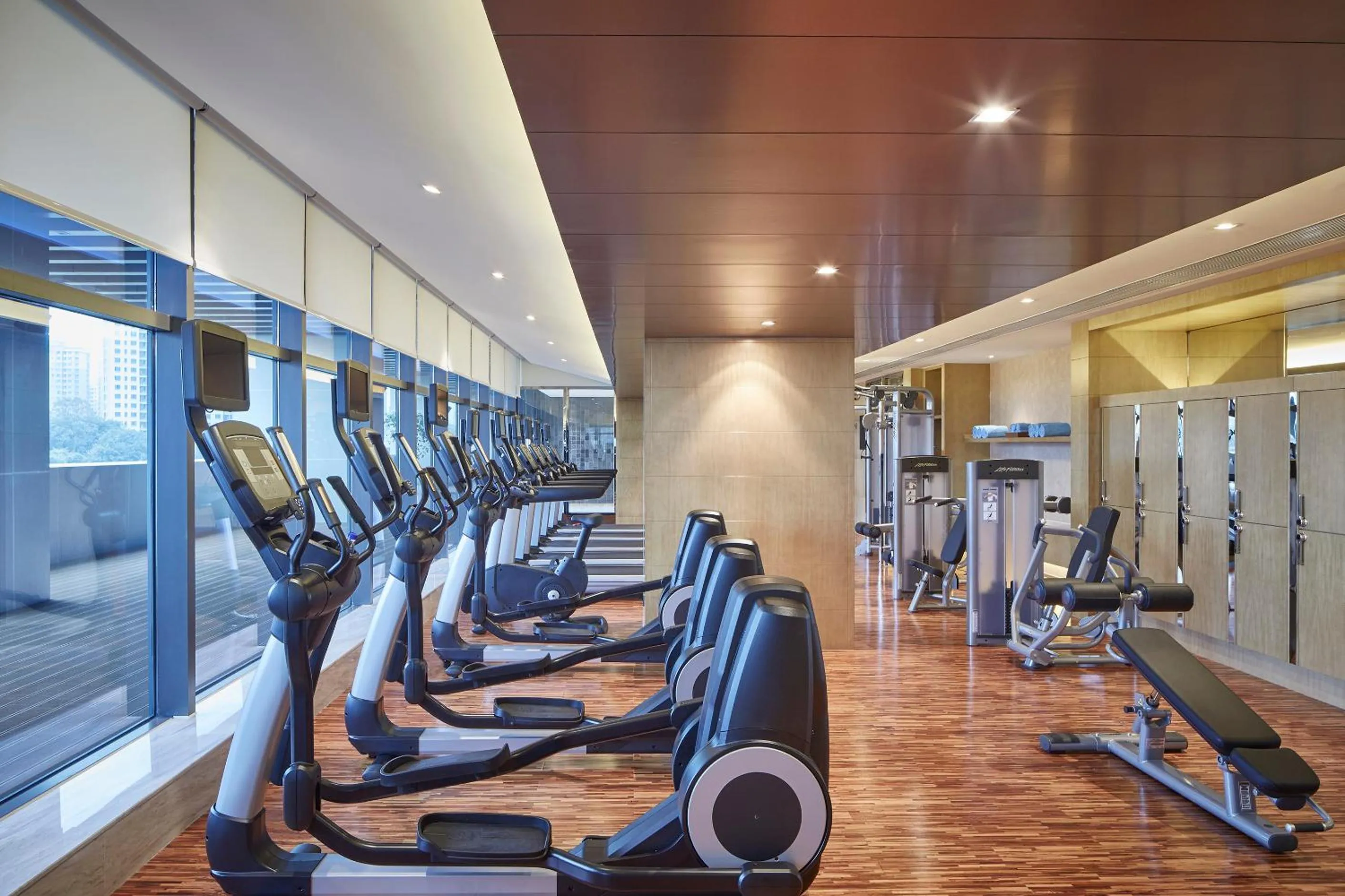Fitness centre/facilities in Zhuzhou Marriott Hotel