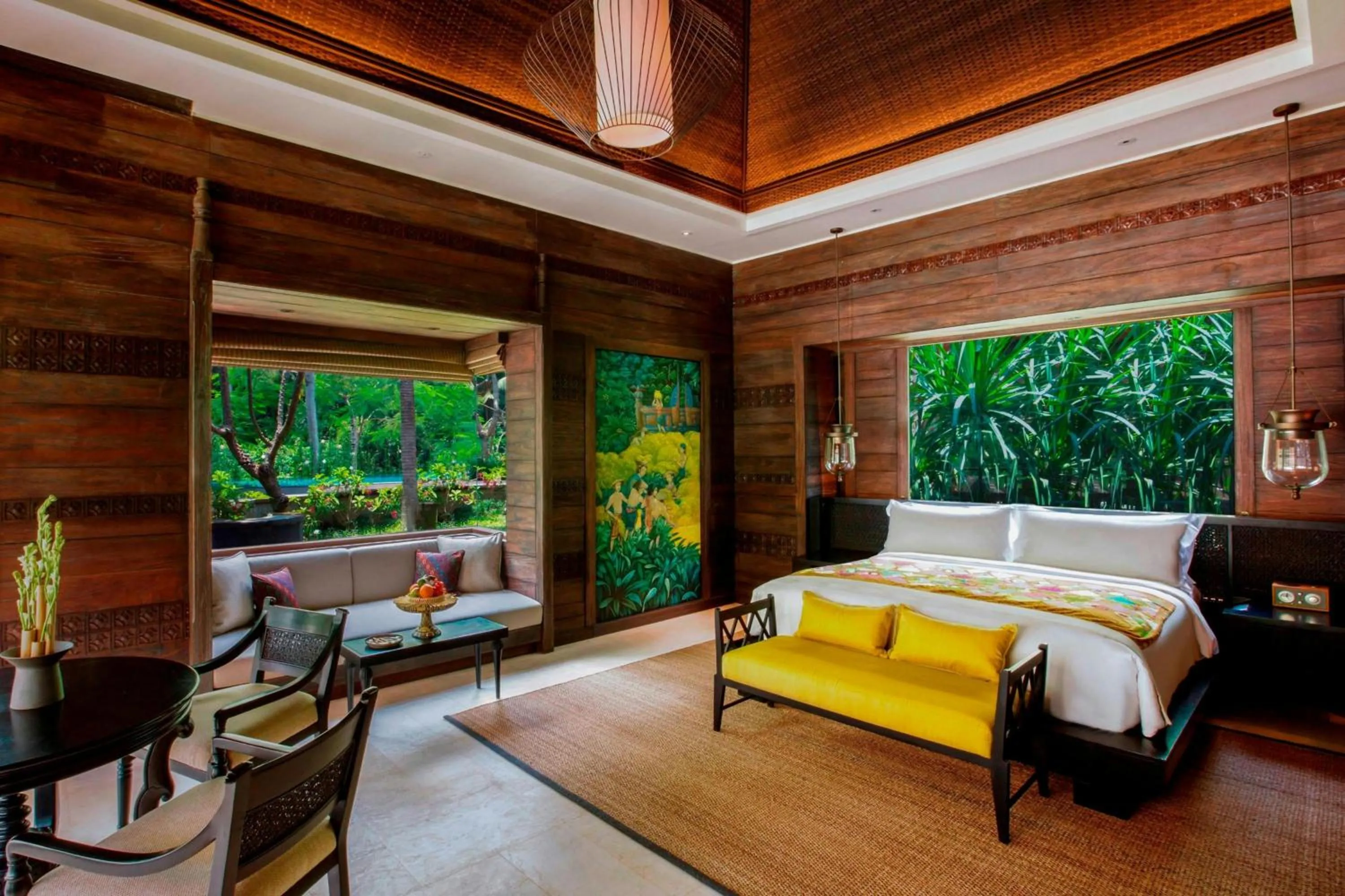 Bedroom, Bed in Mandapa, a Ritz-Carlton Reserve