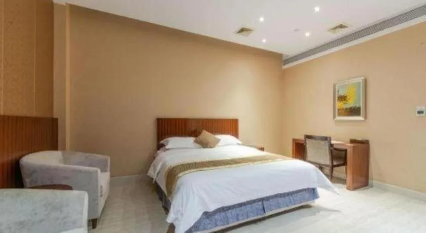 Bed in Santavan Hotel Shenzhen Guangming