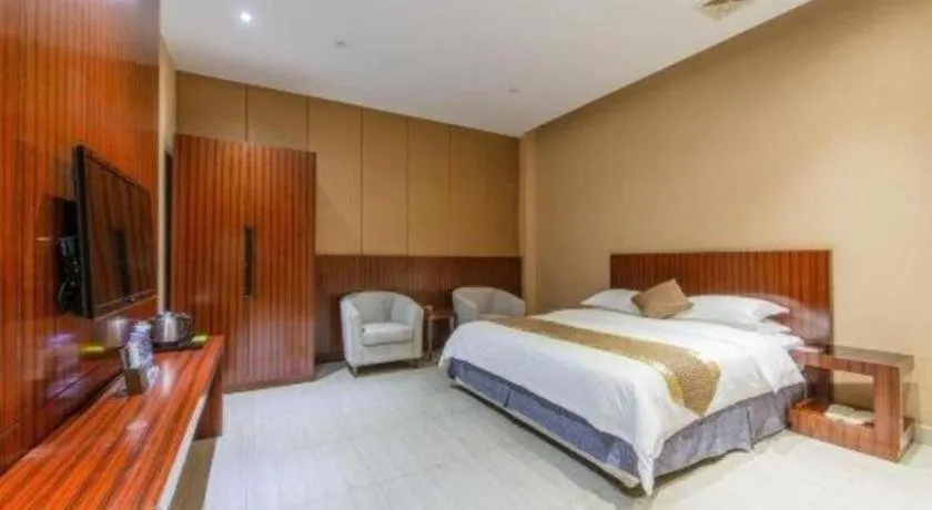 Bed in Santavan Hotel Shenzhen Guangming