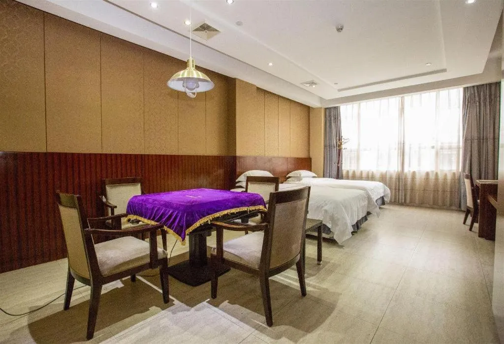 Bed in Santavan Hotel Shenzhen Guangming