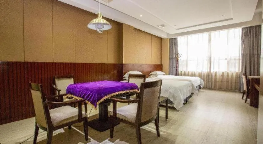 Bed in Santavan Hotel Shenzhen Guangming