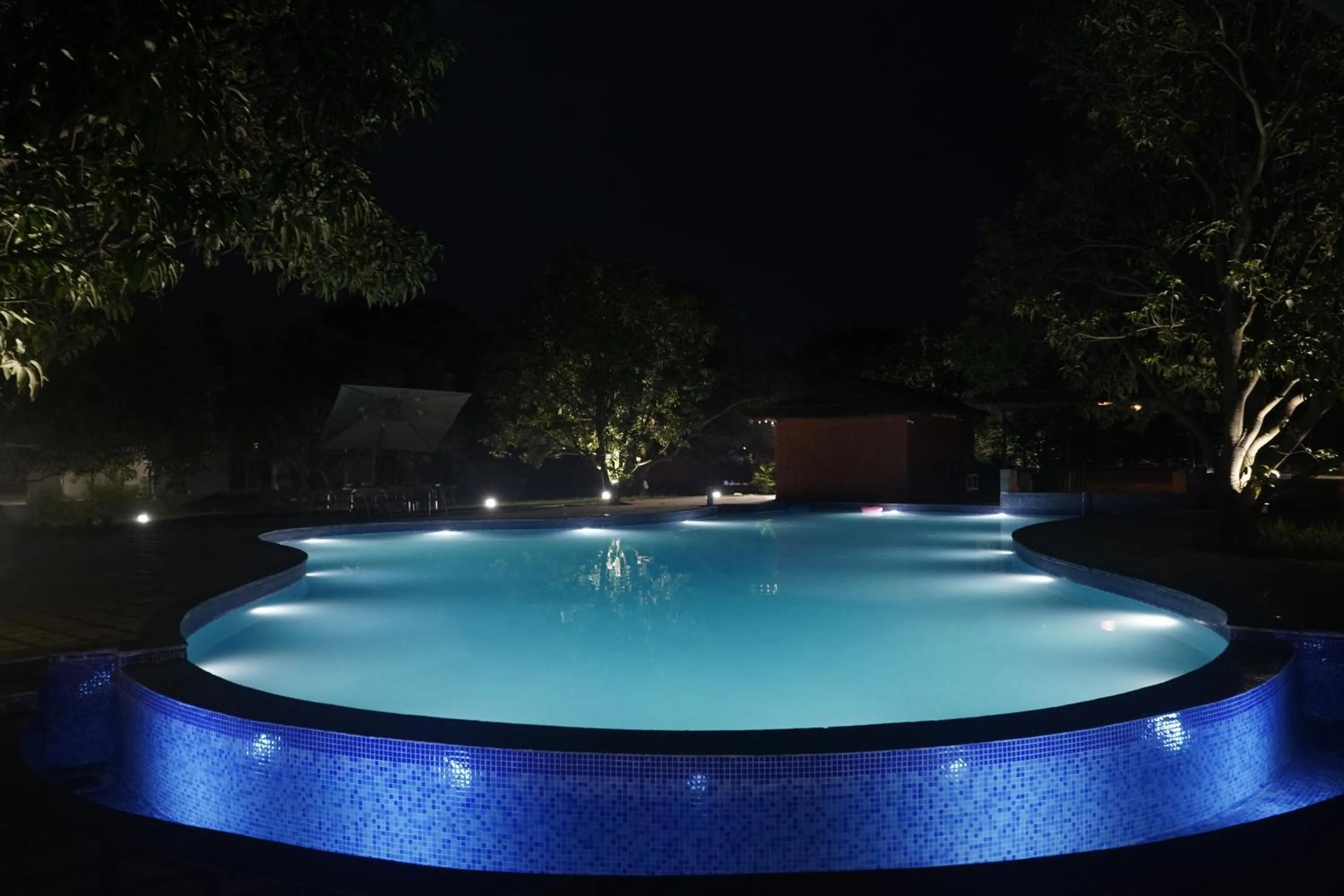 Swimming pool in Mamaya Resort & Spa By Four Leaf Hotels, Garh Mukteshwar